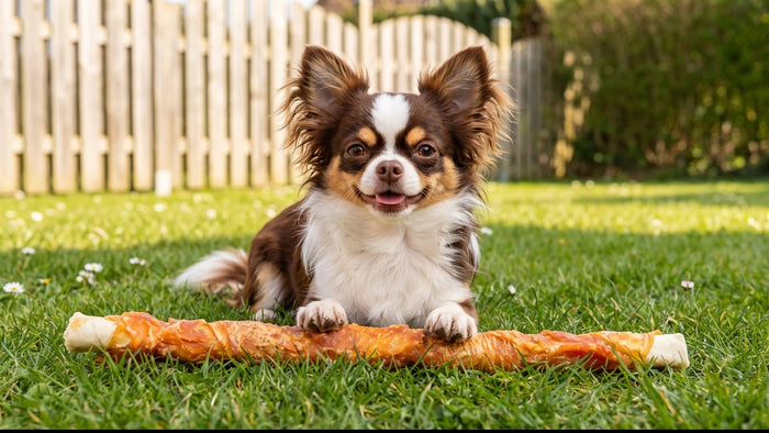 Welcher Kausnack passt zu welcher Hundegröße?