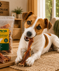 TOPDOG Rinderkopfhaut 20–30 cm – Naturkauartikel für Hunde (100 % Rind, ohne Zusatzstoffe)