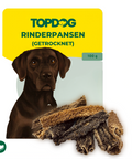 TOPDOG Rinderpansen 10 × 100 g – Naturkauartikel für Hunde (Portionsbeutel, ohne Zusatzstoffe)
