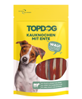 TOPDOG Kauknochen mit Ente – Kausnack für Hunde (2 Stück, zuckerfrei, getreidefrei)