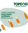 TOPDOG Kaustange mit Huhn Mini – Kausnack für kleine Hunde (70 g, zuckerfrei, getreidefrei)