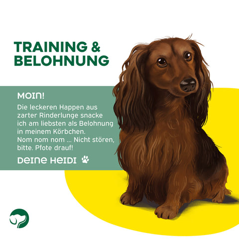 TOPDOG Leberwurstleckerlis – Trainingssnack für Hunde (80 g, aus eigener Herstellung)