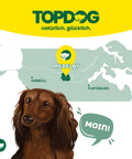 TOPDOG Leberwurstleckerlis – Trainingssnack für Hunde (80 g, aus eigener Herstellung)