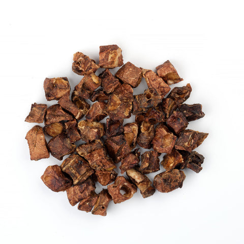 TOPDOG Lobhappen Rinderlunge – Trainingssnack für Hunde (70 g, 100 % Rinderlunge)