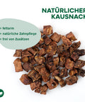 TOPDOG Lobhappen Rinderlunge – Trainingssnack für Hunde (70 g, 100 % Rinderlunge)