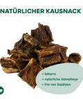 TOPDOG Rinderlunge – Naturkauartikel für Hunde (fettarm, ohne künstliche Zusätze)