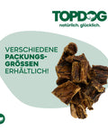 TOPDOG Rinderlunge – Naturkauartikel für Hunde (fettarm, ohne künstliche Zusätze)