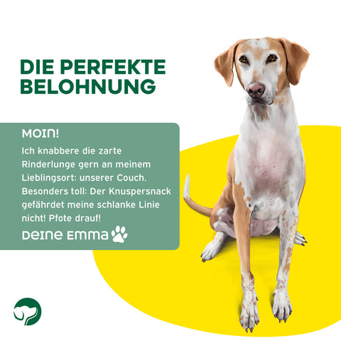 TOPDOG Rinderlunge – Naturkauartikel für Hunde (fettarm, ohne künstliche Zusätze)