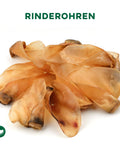 TOPDOG Rinderohren naturbelassen – Naturkauartikel für Hunde (ohne Zusatzstoffe)
