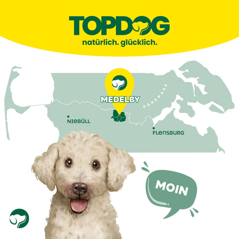 TOPDOG Chicken-Lolly Dental Care – Kausnack für Hunde (250 g, zuckerfrei)