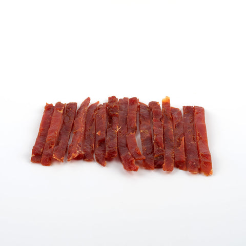 TOPDOG Entenbrustfilet in Streifen – Trainingssnack für Hunde (80 g, 96,8 % Ente)