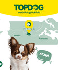 TOPDOG Entenbrustfilet in Streifen – Trainingssnack für Hunde (80 g, 96,8 % Ente)