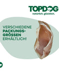 TOPDOG Kalbshufe – Naturkauartikel für Hunde (aus Deutschland, ohne Zusatzstoffe)