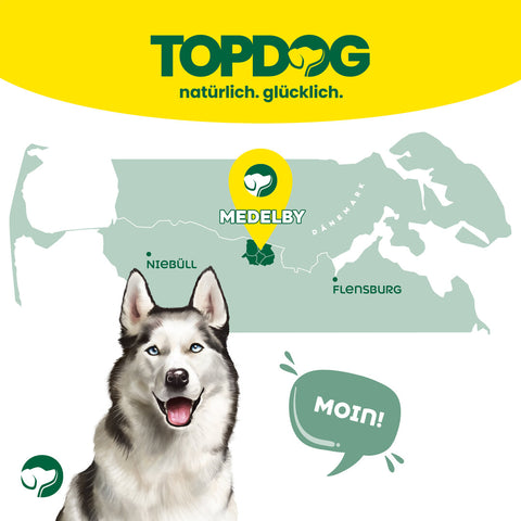 TOPDOG Kalbshufe – Naturkauartikel für Hunde (aus Deutschland, ohne Zusatzstoffe)