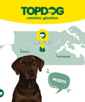 TOPDOG Ochsenziemer 12 cm – Naturkauartikel für Hunde (ohne Zusatzstoffe)