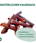 TOPDOG Ochsenziemer 12 cm – Naturkauartikel für Hunde (ohne Zusatzstoffe)