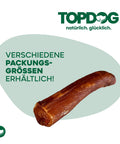 TOPDOG Ochsenziemer 12 cm – Naturkauartikel für Hunde (ohne Zusatzstoffe)