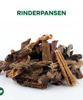 TOPDOG Rinderpansen getrocknet – Naturkauartikel für Hunde (1 kg, ohne Zusatzstoffe)