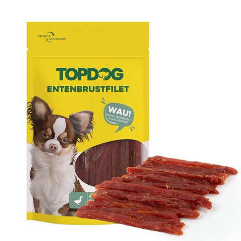 TOPDOG Probierpaket für kleine Hunde – 4 Beutel Naturkauartikel und Trainingssnacks